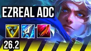 EZREAL & Nami vs JINX & Brand (ADC) | Good KDA: 19/1/7 | BR Grandmaster | 26.2