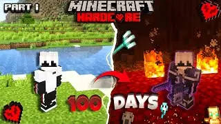 My Crazy 100 Days in Minecraft Hardcore! 😨 | Hindi