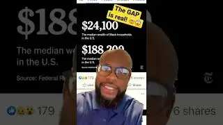 🤯 How do we change the wealth GAP? #blackwealth #blackwealthmatters