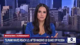 Aftershocks continue following 8.8 magnitude earthquake off Russia's Pacific coast