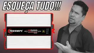 Modulo Taramps Hv3000 Chipeo Smart 3000watts Rms High Voltage Amplificador Para Racha De Som Hv 3000