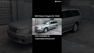 🎌 1998 Nissan Stagea RS-FOUR  🔰 The Godzilla Wagon JDM