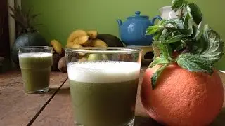 Mint Grapefruit Juice ~ TriYoga Moonfast