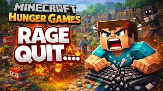 I Embarrassed Myself in Minecraft Hunger Games... (RAGE WARNING)