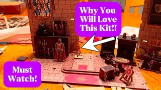 Book Nook Kit! 3D Wooden Puzzle with Lights! Great Gift!