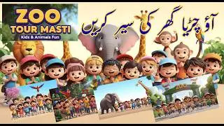 Zoo Tour Masti 🤩 | Kids Fun Day at Zoo 🦁🐘