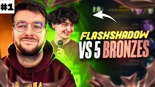 FLASHSHAD0W VS 5 BRONZES - Katarina Edition Game #1