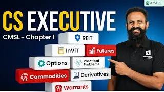 CMSL Chapter 1 CS Executive | REIT, InViT, Futures, Options, Warrants Explained | ArivuPro