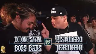 Motus Battle - PISTOLERO | JERICHO vs DODONG SAYPA | BOSS BARS  (Suprise Freestyle Battle)