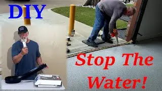STOP THE WATER! Seal Your Garage Door in 30 Minutes! #garage #garagedoorrepair #garagedoorservice