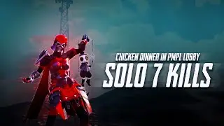 SOLO 7 KILLS WWCD IN PMPL LOBBY | DRS GAMING
