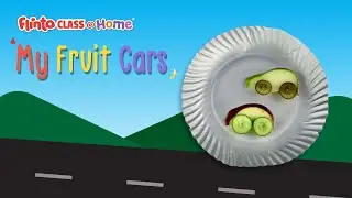 My Fruit Cars | 5 Minute DIY Easy Craft | Flintoclass@HOME