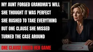 My Aunt Forged Grandma&rsquo;s Will &ndash; One Clause Ended Her Game