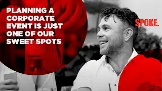 Planning a corporate event is just one of our sweet spots | SPOKE.| @spoke_