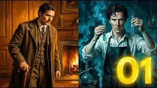 [Visual Audiobook] A Study in Scarlet 01: Mr. Sherlock Holmes (Cinematic Oil Painting Style)