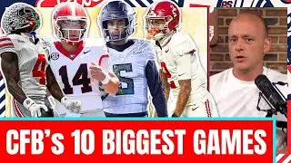College Football's Top 10 Games Of The Year - Josh Pate Cut