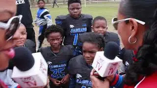 TwinSportsTV: Interview with Central Dekalb Jaguars 6U Football Team.