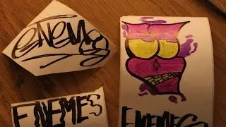 Graffiti stickers 2017-ENEMES STORE
