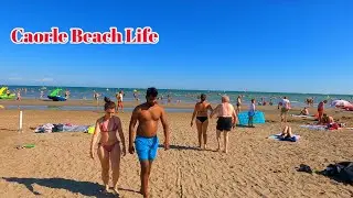 Caorle Beach Life | Caorle Beach Walking Tour