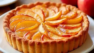 Знаменитый итальянский яблочный пирог, который тает во рту! Простой и вкусный.