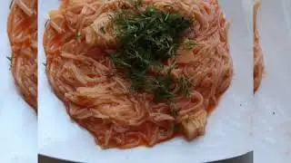 Очень вкусный и легкий вермишель. Very delicious and easy pasta