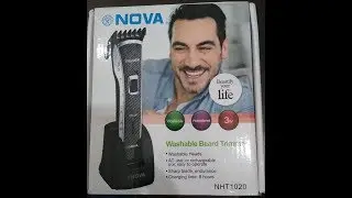 Unboxing Nova Trimmer (100% washable Head)