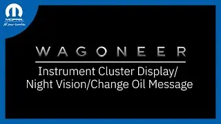 Instrument Cluster Display/Night Vision/Change Oil Message | How To | 2024 Wagoneer/Grand Wagoneer