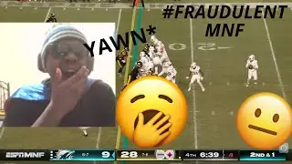 A Fraudulent Monday Night Football Game! NFL Miami Dolphins Vs Pittsburgh Steelers Week 15 Reaction