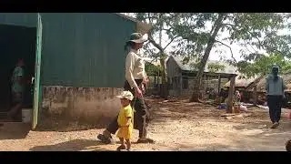 cong chieng lang gron danh the dam ma lang Hrang (sontv)