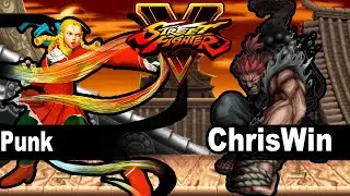 SFVCE: Punk (Karin) vs ChrisWin (Akuma) Street Fighter V Ranked Match Set