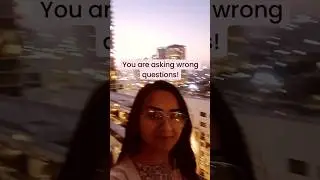 You are asking wrong questions #innerwork #innergrowth #selfimprovement #spiritualjournal #shorts