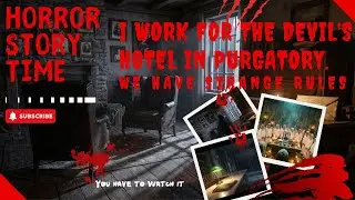 I WORK FOR THE DEVIL'S HOTEL IN PURGATORY. WE HAVE STRANGE RULES 😈