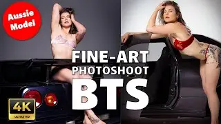 Fine Art Photography BTS (Studio Lighting + Posing Direction)