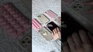 #ASMR｜1min of phone case 📱💗 #Tapping #PhoneCase #Scratching #Shein #Satisfying #Shein