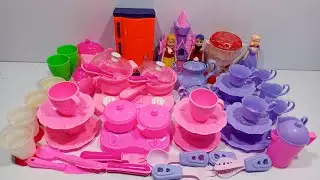 6:41Minutes Satisfying with Unboxing Hello Kitty Sanrio Kitchen Set |Tiny Miniature Kitchen Set ASMR