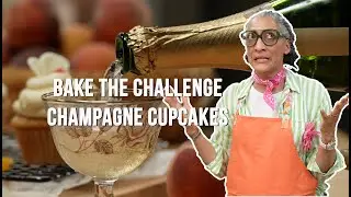 Champagne Cupcakes | Date Night Desserts on Bake the Challenge w/ Carla Hall & Damaris Phillips