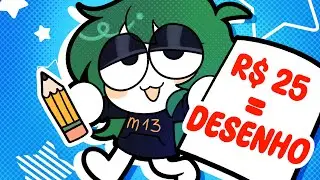 DESENHANDO VOCÊS POR 25 PILA ✨