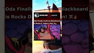 Blackbeard is Rocks D. Xebec&rsquo;s Son! ☠️🔥 | #onepiece #blackbeard #xebec #rocksdxebec #shorts