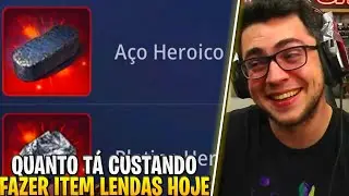 O PRE&Ccedil;O PARA CRAFTAR UM ITEM LEND&Aacute;RIO DIMINUIU MUITO? 🤔 | MIR4