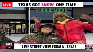 Live Broadcasts How people drive in the snow #texasweather #trending #fyp