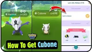 How To Get Cubone in Pokemon Go | How to Get cubone For Let's Go Meltan Task | Marowak | Pokemon Go