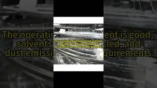 Continuous Rotary Plate Dryer for Chemical Powder #machinery#shorts