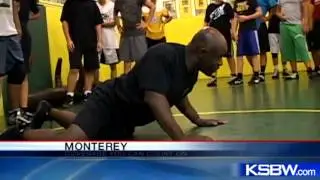 Monterey High wrestling coach honored with Golden Whistle
