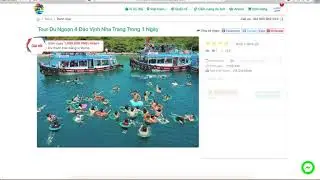 Demo web kinh doanh dịch vụ lữ hành phía người dùng