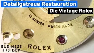 Restauration einer Rolex-Taschenuhr aus dem Zweiten Weltkrieg | Refurbished | Insider #rolex #uhren
