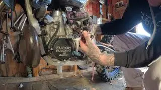 Quick 2023 Yamaha Yz250 jetting changes for colder weather. 