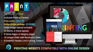Printshop - Responsive Magento Printing Theme | Themeforest Website Templates and Themes