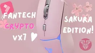 FANTECH Crypto VX7 Sakura Edition Unboxing - Made with @FilmoraWondershare