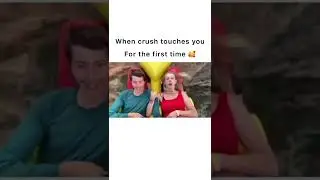 When crush touches you for the first time #meme #memesdaily #movie #hollywood #romantic #love  #cute
