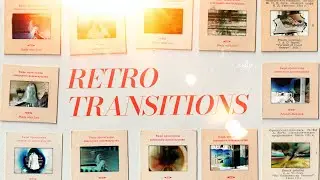 Retro Vibes Transition Bundle | Premiere Pro